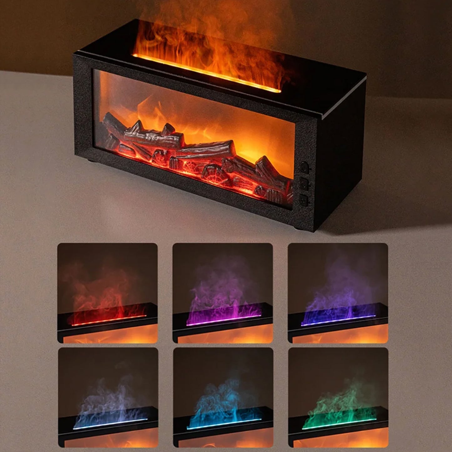 FireMist LED Humidifier and Aroma Diffuser