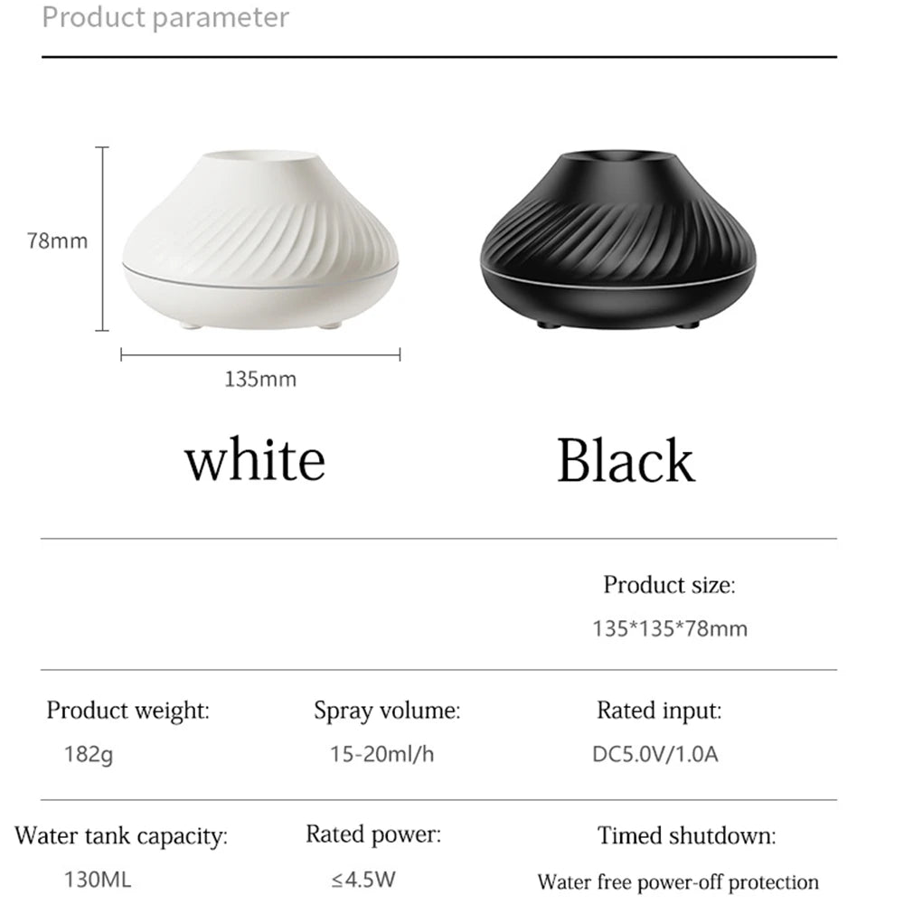 Volcano Mini Humidifier and Aroma Diffuser